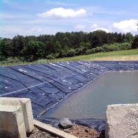 Adhesive Tape Dam 0.5Mm Fish Large Pond Liner Installation